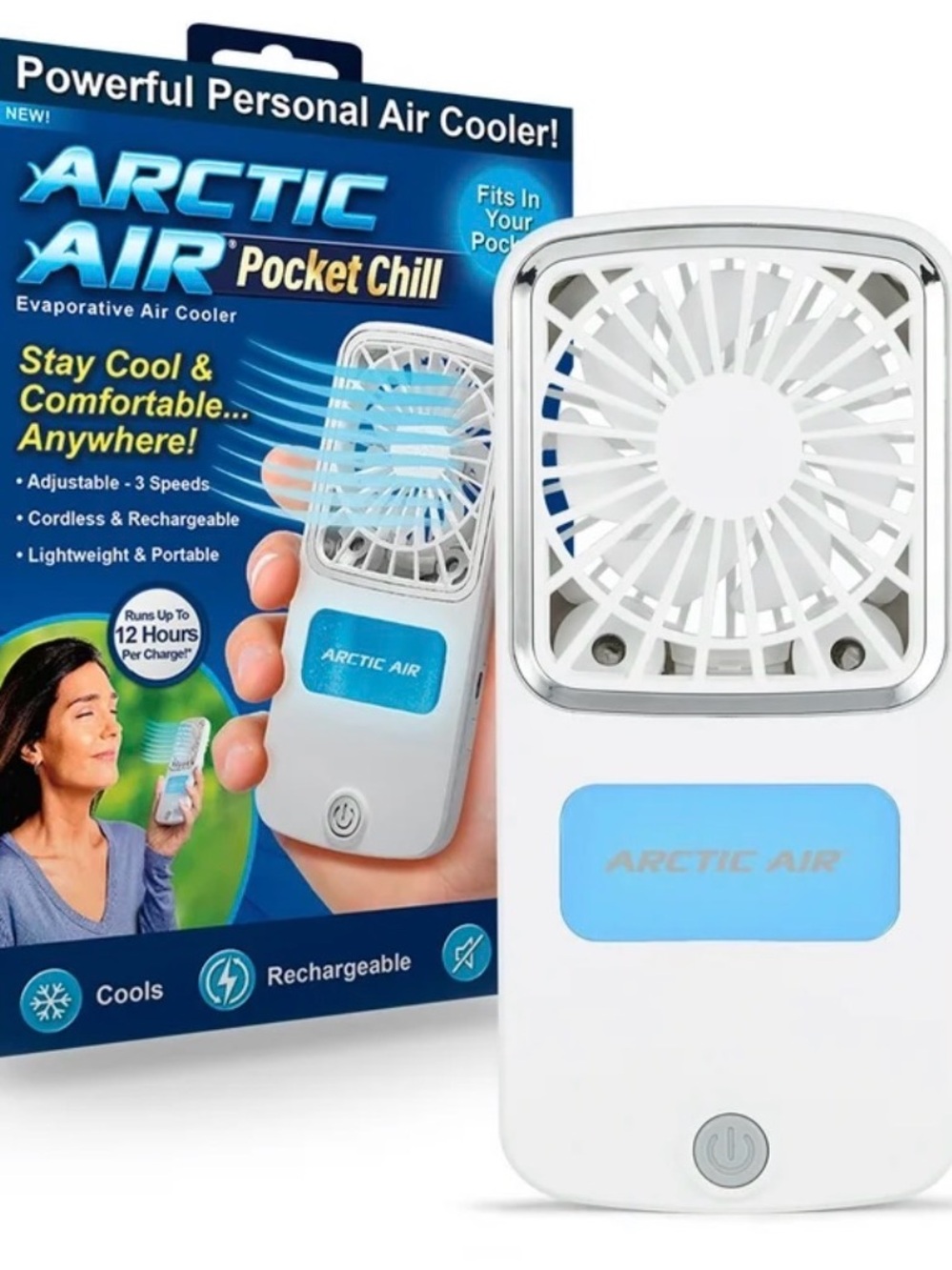 Pocket Chill Portable Personal Air Cooler